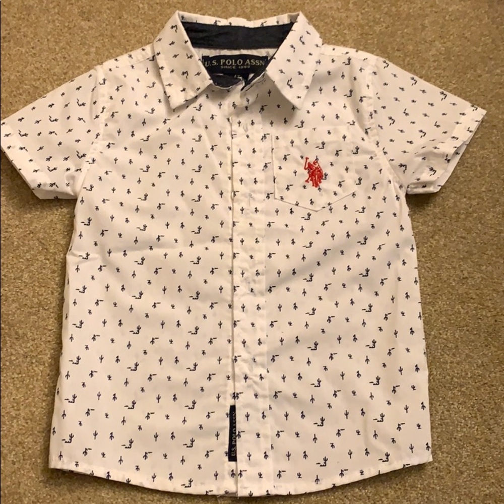 Boys button up shirt